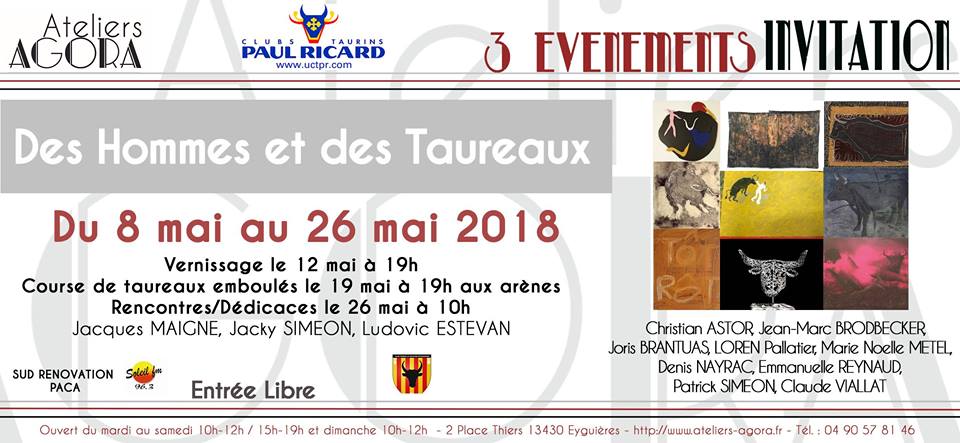 Exposition: « Des Hommes et des Taureaux »